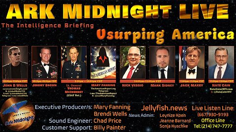 The Intelligence Briefing / Usurping America - John B Wells LIVE