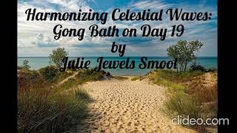 Harmonizing Celestial Waves: Gong Bath on Day 19