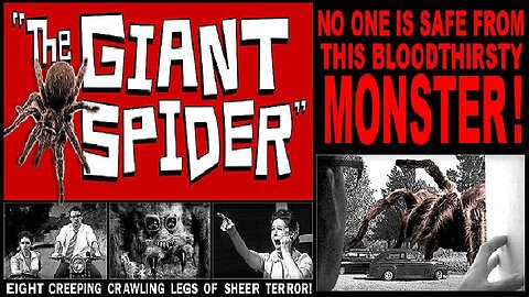THE GIANT SPIDER 2013 Big Spider Terrorizes a Small Town in the 1950s FULL MOVIE HD & W/S