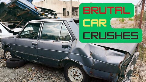 Brutal Car Crushes