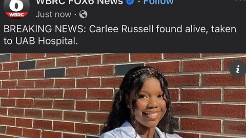 Carlee Russell FOUND ALIVE