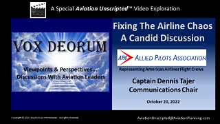 The Airline Meltdown -- The First Candid & Direct Discussions of The Causes