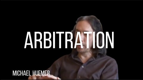 MICHAEL HUEMER on "Stateless" Law & Arbitration