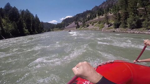 Snake river rafting; Jackson Hole Wy