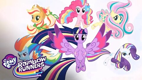 My Little Pony Rainbow Runners Full Game 🦄 no copyright gameplay video download 🦄 Clip 11