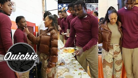 Lala Anthony VISITS NasEBK IN RIKERS ISLAND FOR THANKSGIVING!