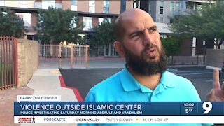 Violence outside Islamic Center of Tucson caught on camera