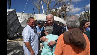 Biden meets with DeSantis while surveying Hurricane Ian damage in Florida