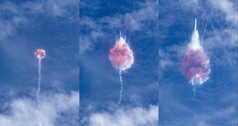 Watch a SpaceX rocket explode during a shutdown test