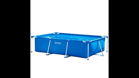 Read Customer Reviews: Intex 118-by-78-by-29-1/2-Inch Rectangular Frame Pool