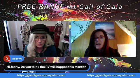 "Future Predictions # 3" With Jenny Lee and Gail of Gaia on FREE RANGE