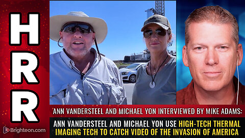 Ann Vandersteel and Michael Yon use high-tech thermal imaging tech...