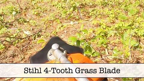 Episode 40 - Clearing Under the Trees with Stihl 4-Tooth Grass Blade - Part 6