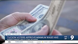 Tucson business community reacts to minimum wage hike