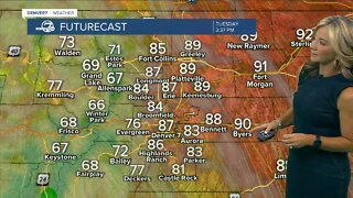 One more warm day in Denver before a cold front roll through