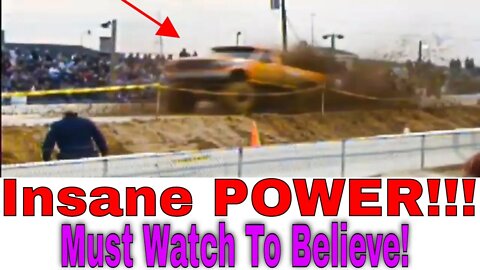 Lifted Ford Truck DESTROYS The Mud - ITS FLYING EVERYWHERE! #shorts , #fyp