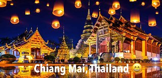 Chiang Mai Wat Phra That Doi Kham Temple 😀