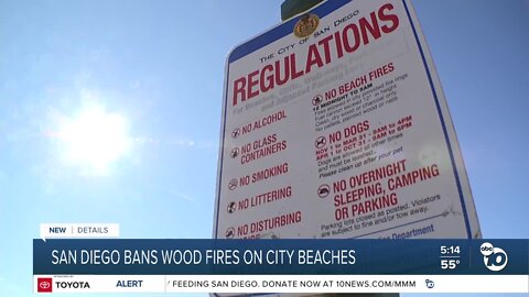 'It's a bummer.' San Diego to ban bonfires on beaches outside of designated fire pits