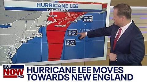 Hurricane Lee could threaten New England with strong winds, heavy rain | LiveNOW from FOX