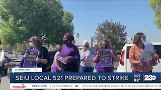 SEIU local 521 prepared to strike