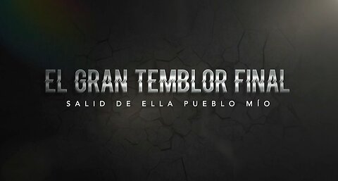 08. EL GRAN TEMBLOR FINAL | 4º Día | Pr. David Gates - RedADvenir Internacional