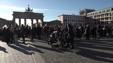 LIVE: Berlin / Germany - Mass protest against Netanyahu’s visit - 16.03.2023