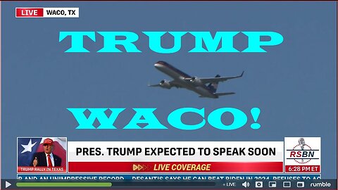 PRESIDENT TRUMP HOLDS FIRST 2024 CAMPAIGN RALLY IN WACO, TX