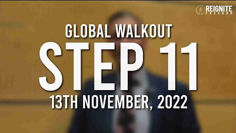 Global Walkout — Step 11, 13 Nov 2022 / Boost Your Vitamin D With 3 Hours Per Week Outdoors