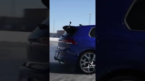 Drifting a Brand New Golf R