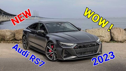 information about Audi RS7 | Audi RS7 2023 | beautiful sedan | modern