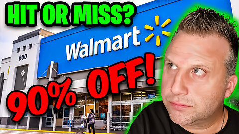 90% OFF WALMART CLEARANCE?! WAS THIS A HIT OR MISS ON WALMART CLEARANCE?