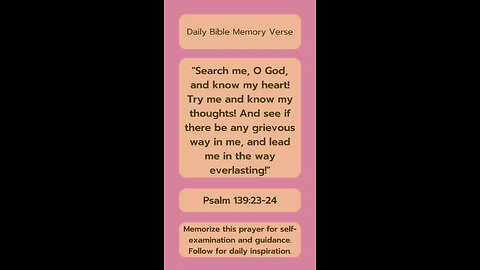 Bible Memory Verse of the Day #christianity #God #Jesus #Bible #Biblestudy #Psalms