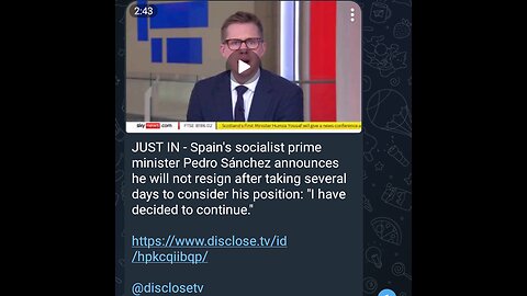 News Shorts: Spain's Prime Minister Doesn't Resign