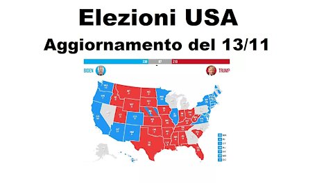 Elezioni USA 2020 (Ep. 5): Aggiornamento del 13/11