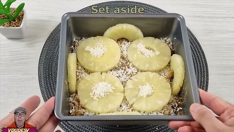 Pineapple Cake Recipe - Very Tasty Cake!