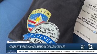 CrossFit event honors SDPD officer killed in the line of duty