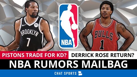 NBA Rumors: Kevin Durant Trade To Pistons, Lebron James Trade + Derrick Rose Returning To Chicago?