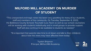 Police ID 14-year-old shot and killed after Milford Mill football game