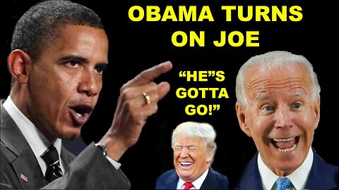 🚨BREAKING BIG! Obama Machine calls for Joe's exit.