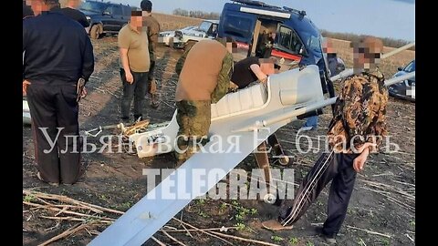 A Ukrainian drone “Lyuty” that fell in the Ulyanovsk region.