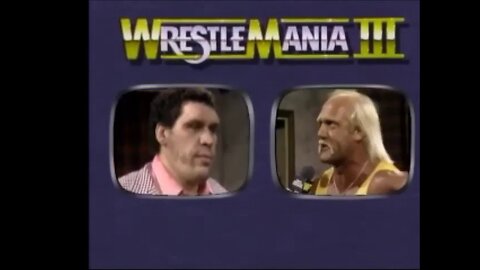 WrestleMania III Countdown Show