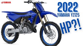 2022 YZ125 Engine Changes and HP Numbers! (4K)
