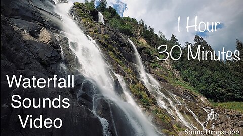 The Most Refreshing Nap From 1 Hours And 30 Minutes Of Waterfall Sounds Video