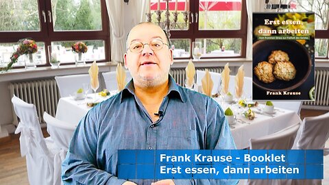 Booklet Vorstellung: "Erst essen, dann arbeiten" (Jan. 2018)