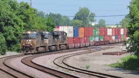 Norfolk Southern 234 Intermodal Train from Marion, Ohio August 22, 2021