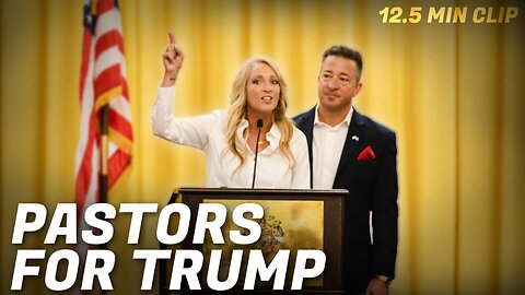 Pastors for Trump Speak from Trump's Florida Property - David and Stacy Whited | Flyover Clips