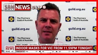 AU. CHIEF PHARMACIST - PUBLIC NEEDS TO ACCEPT BOOSTERS & MASK MANDATES FOR MANY YEARS TO COME - 5680