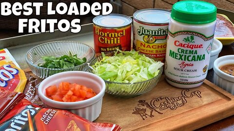 Frito Pie and Loaded Doritos Recipe | WALKING TACOS | 5 Burner Flat Top Griddle