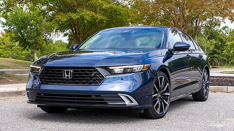 👉New Honda Accord Hybrid Touring 204hp-- Detailed Look & Driving Impressions