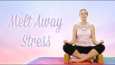 Soothing Stress Relief ♥ Guided Meditation for Sleep, Relaxing Voice, Soft Spoken ASMR, Sleep Aid